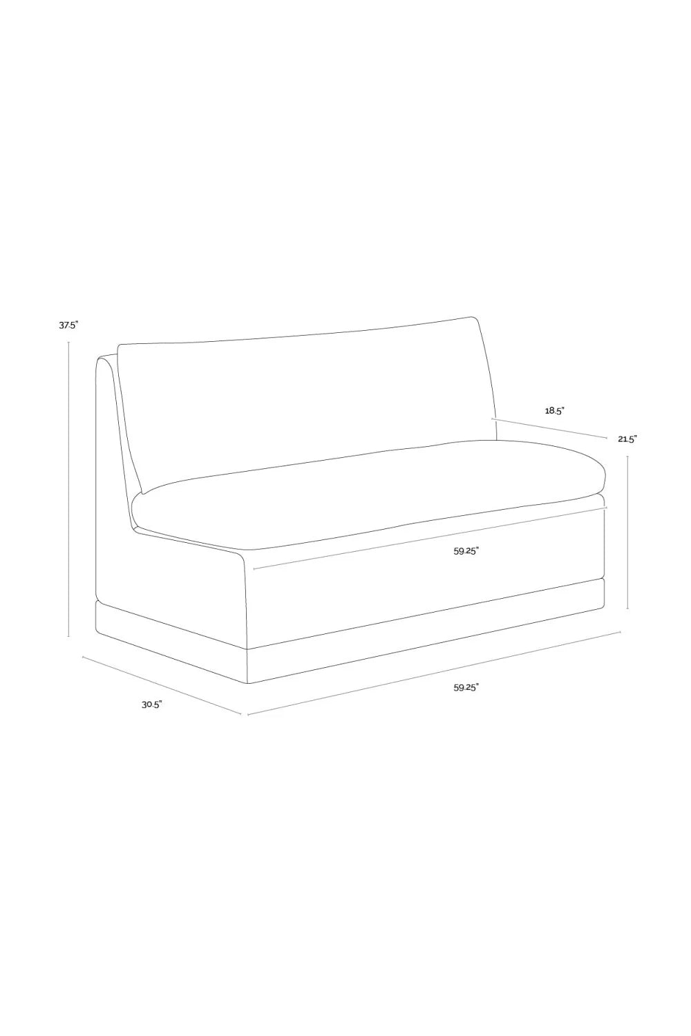 Luxury White Rectangular Banquette European Style for Villa
