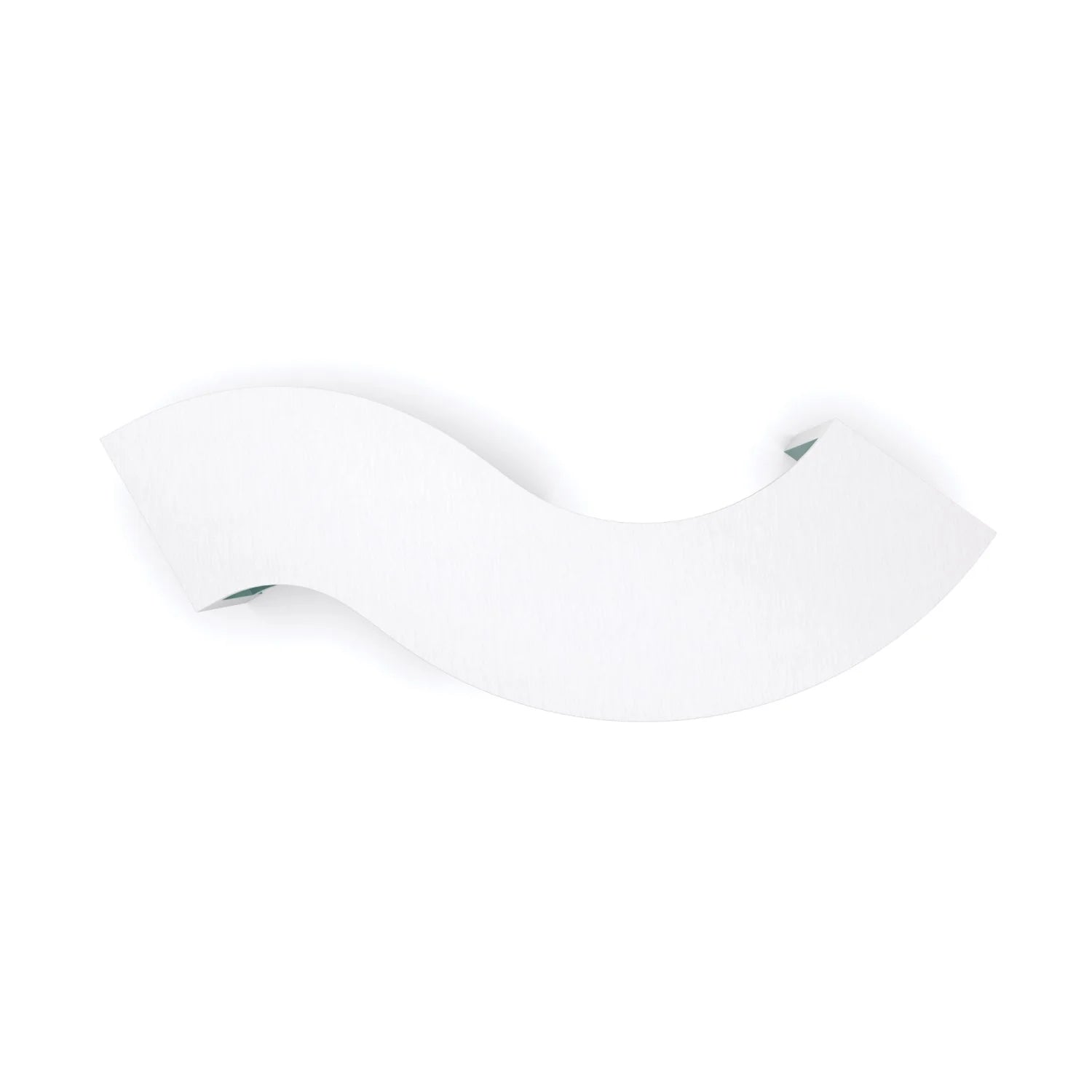 Luxury White S-Shaped Cocktail Table Modern Italian Style for Villa