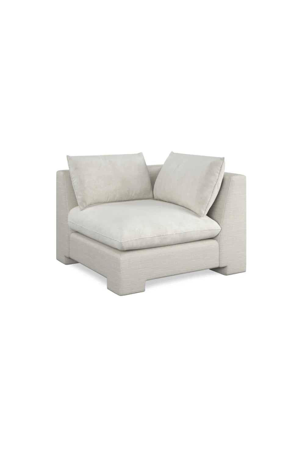 Luxury White Sectional Sofa Modern Italian Style for Villa