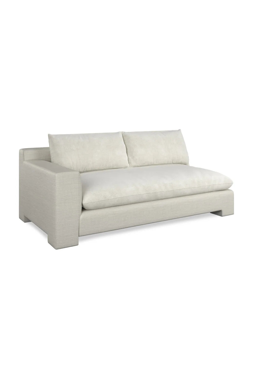 Luxury White Sectional Sofa Modern Italian Style for Villa