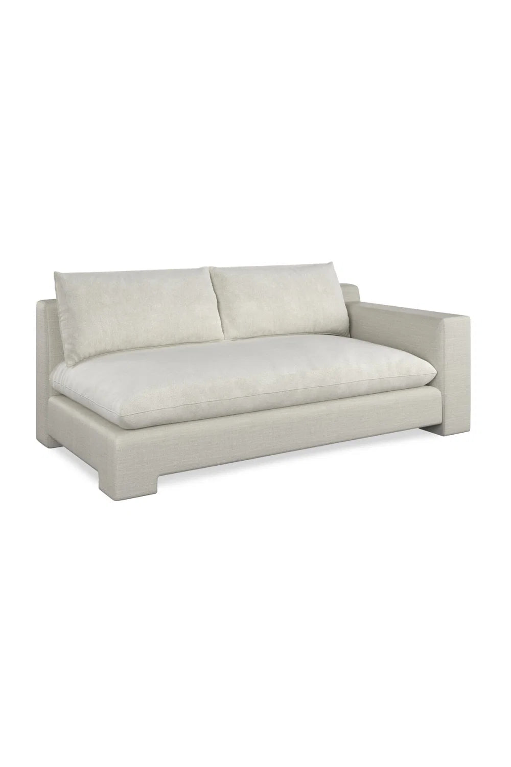 Luxury White Sectional Sofa Modern Italian Style for Villa