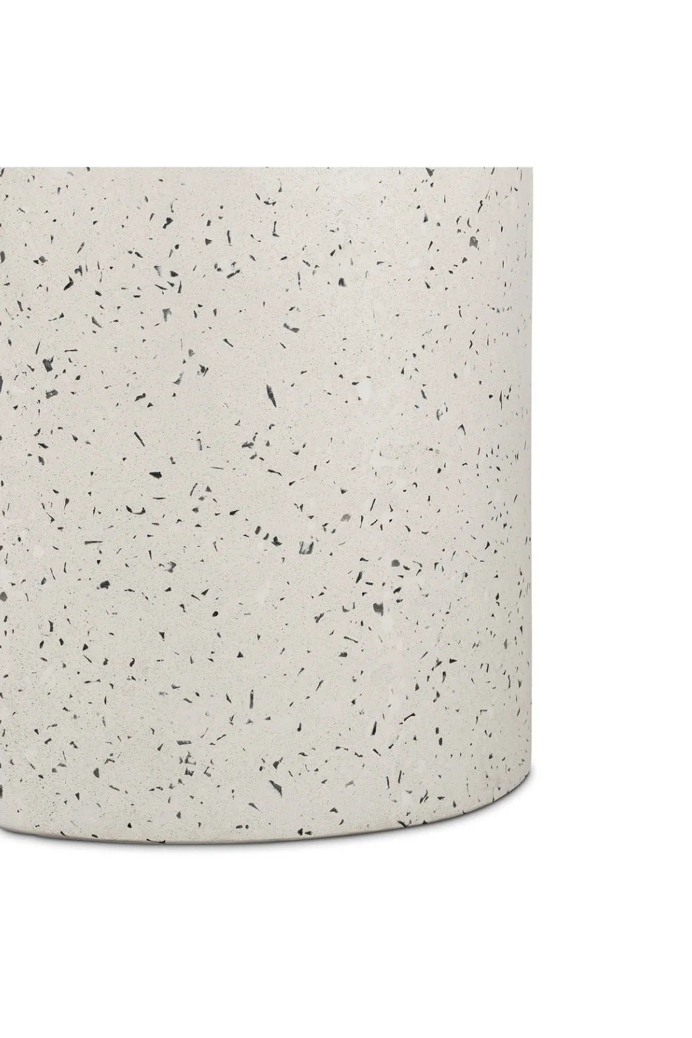 Luxury White Terrazzo Bench European Style for Villa