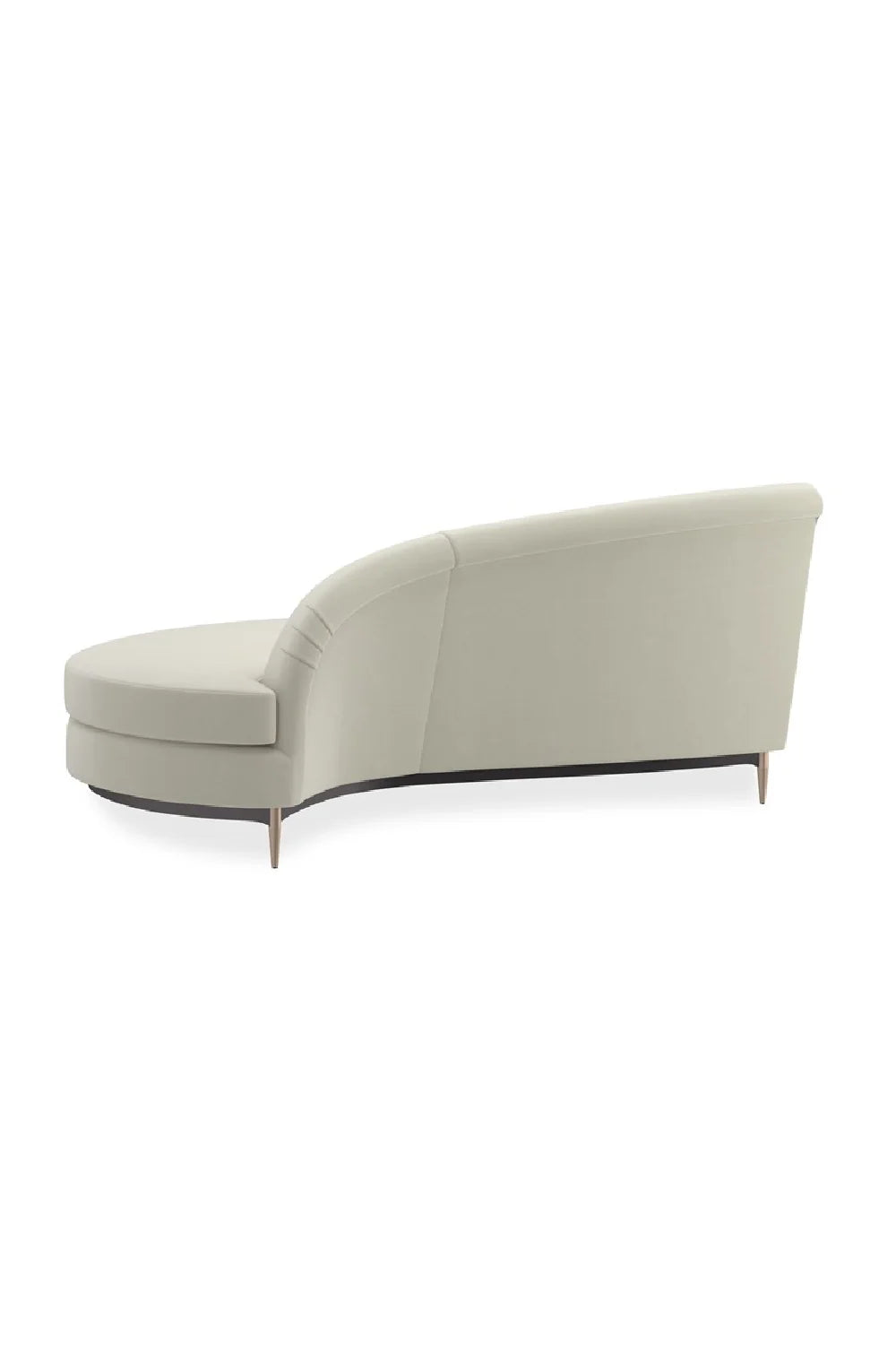 Luxury White Velvet Sectional Sofa Modern Italian Style for Villa