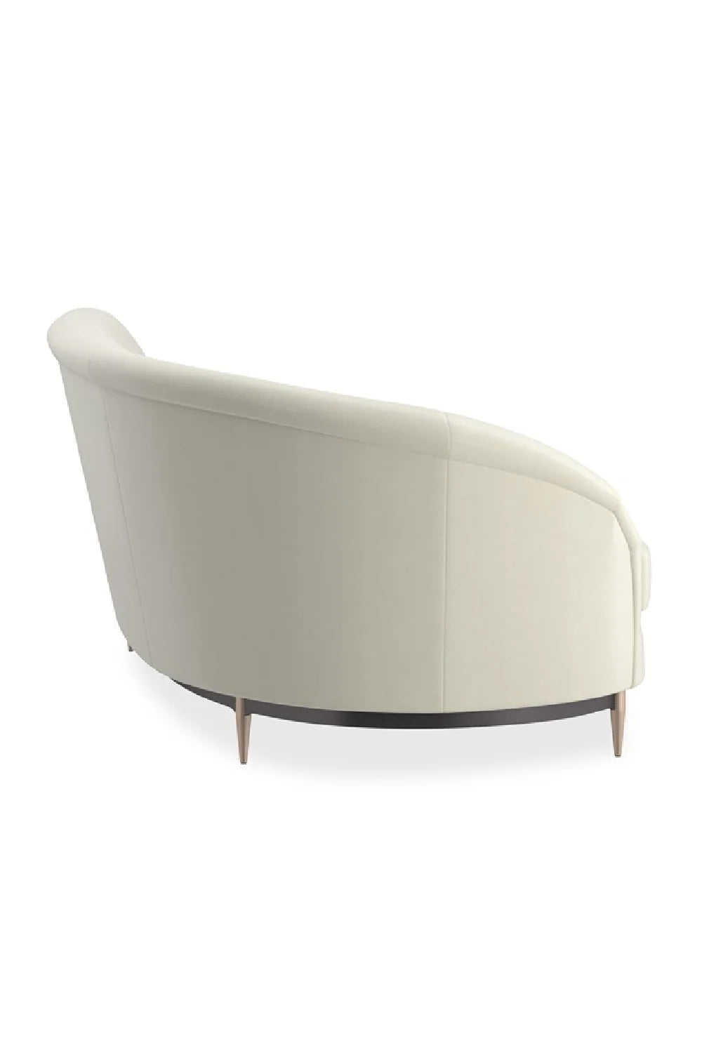 Luxury White Velvet Sectional Sofa Modern Italian Style for Villa
