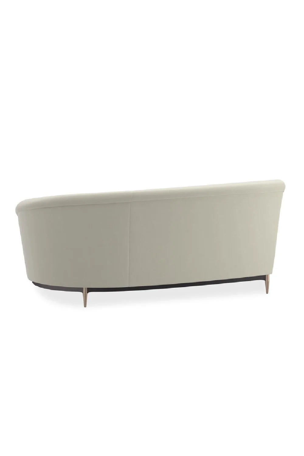 Luxury White Velvet Sectional Sofa Modern Italian Style for Villa