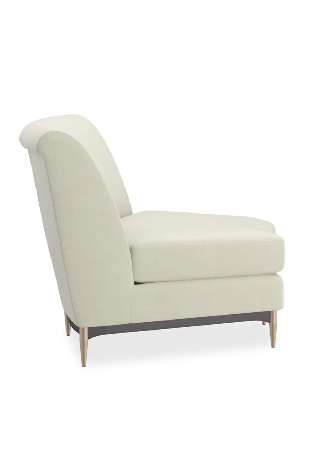 Luxury White Velvet Sectional Sofa Modern Italian Style for Villa