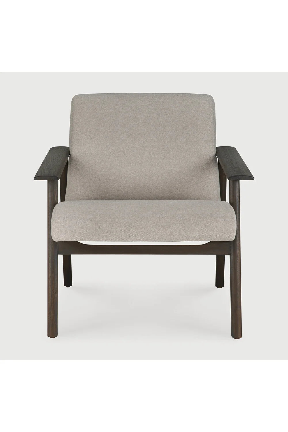 Luxury Wood Framed Lounge Chair Modern Italian Style for Villa