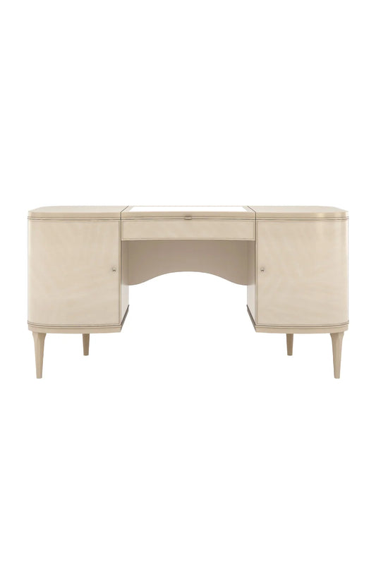 Luxury Wood Modern Vanity Table European Style for Villa