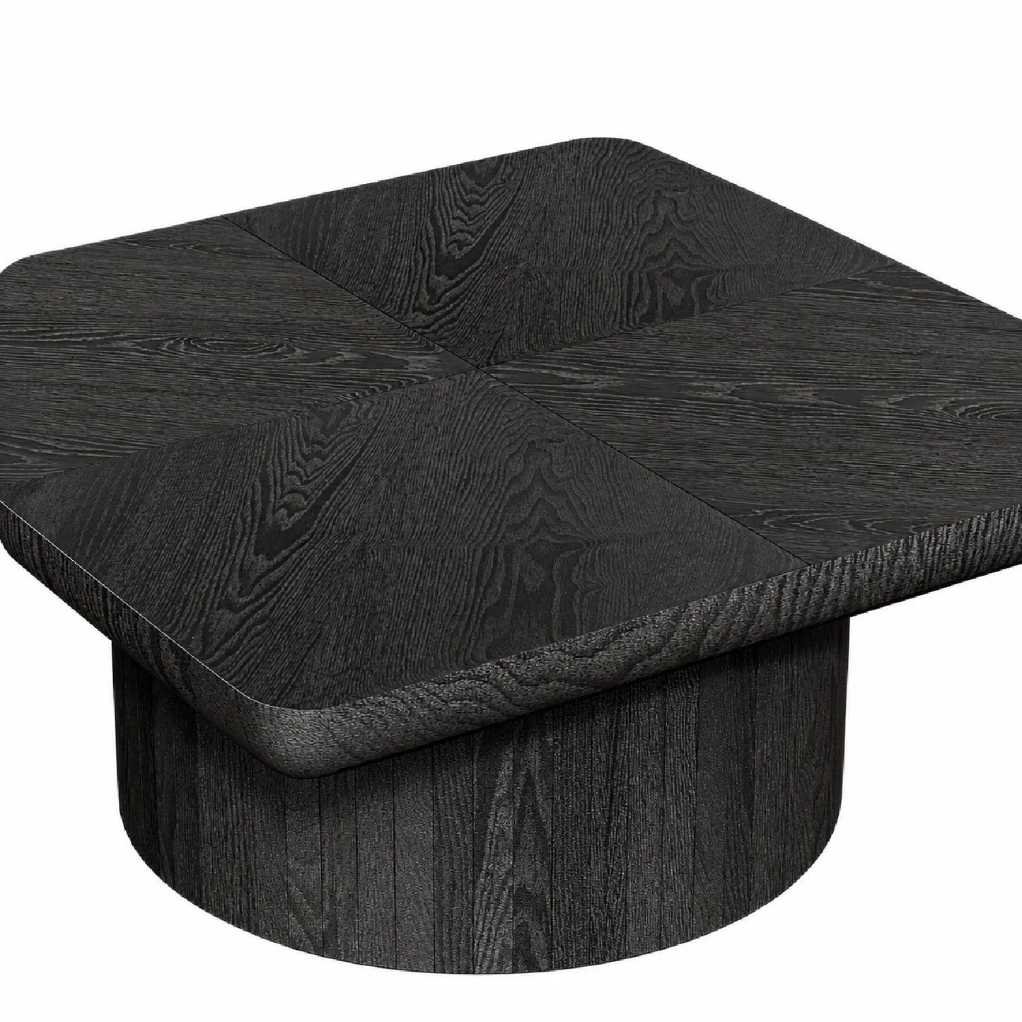 Luxury Wood Nesting Coffee Table Modern Italian Style for Villa
