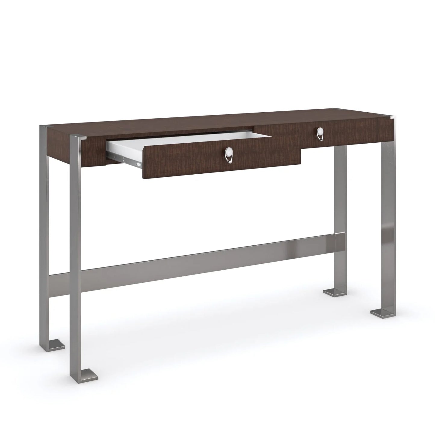 Luxury Wooden 2-Drawer Modern Desk European Style for Villa