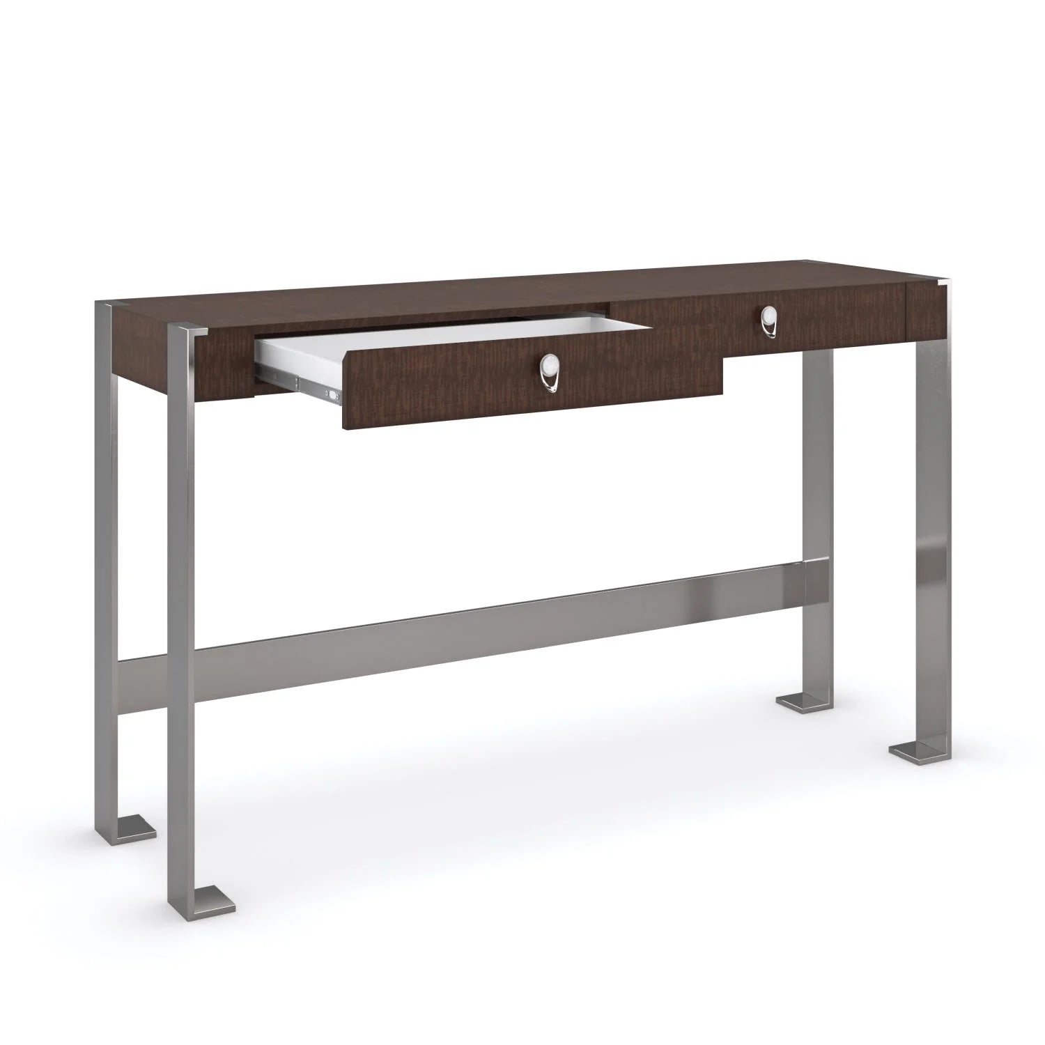 Luxury Wooden 2-Drawer Modern Desk European Style for Villa
