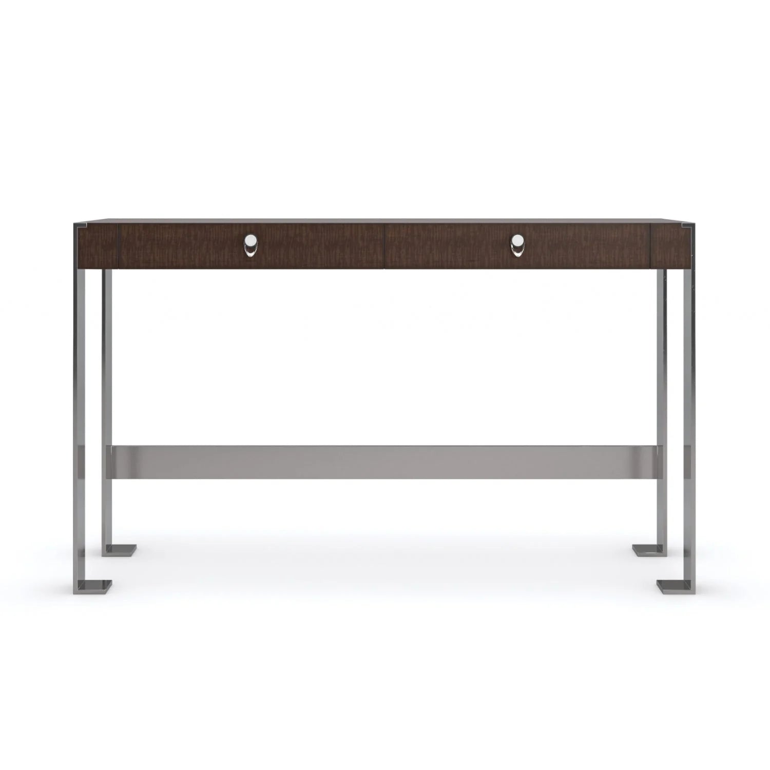 Luxury Wooden 2-Drawer Modern Desk European Style for Villa