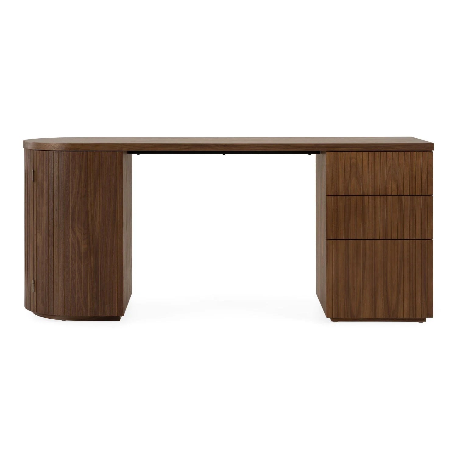Luxury Wooden 3-Drawer Modern Desk European Style for Villa
