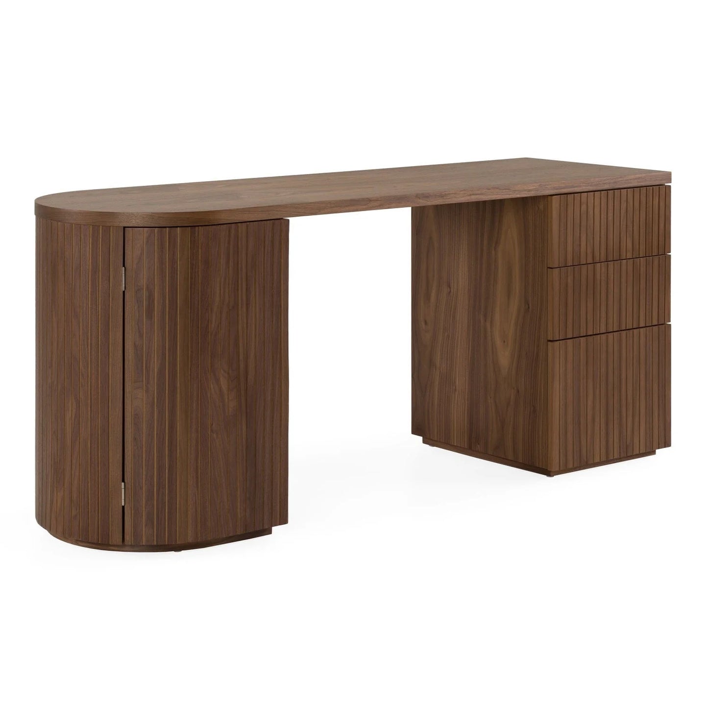 Luxury Wooden 3-Drawer Modern Desk European Style for Villa