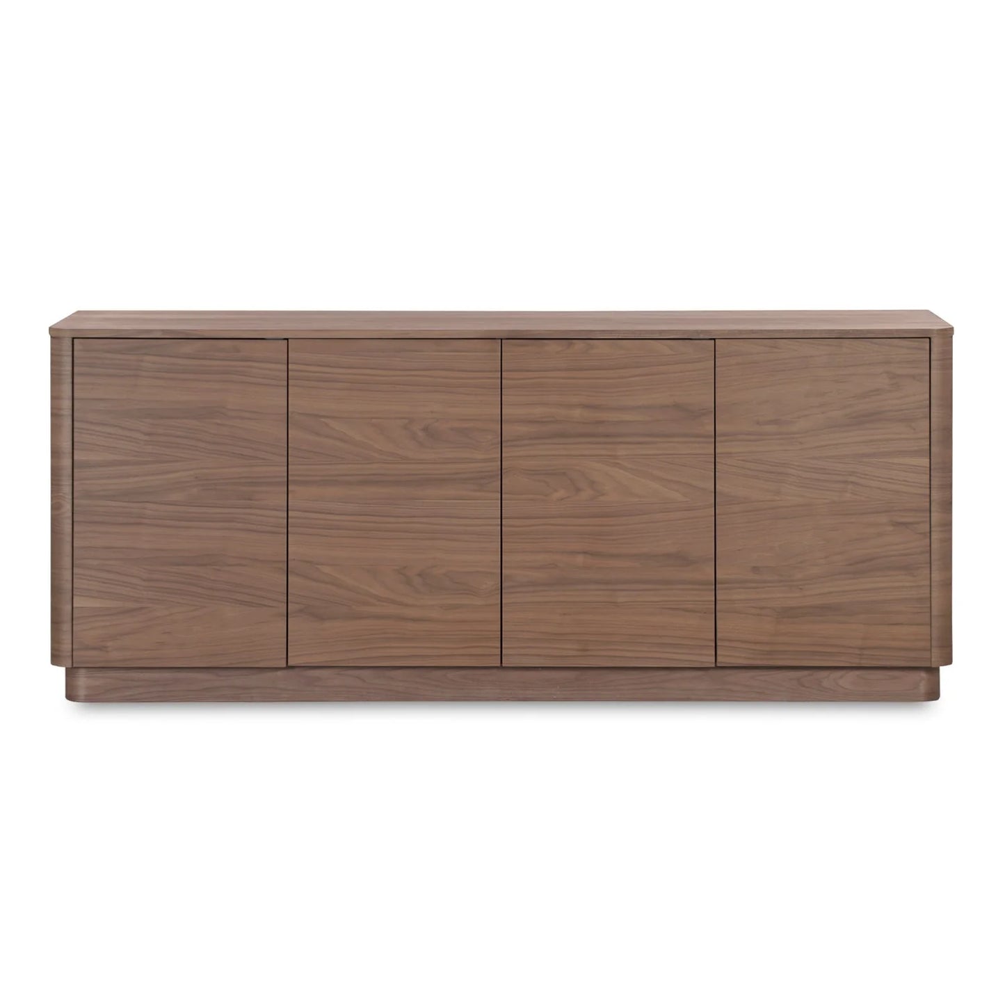 Luxury Wooden 4-Door Sideboard European Style for Villa