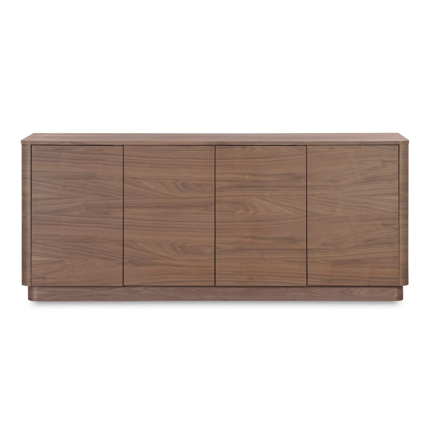 Luxury Wooden 4-Door Sideboard European Style for Villa