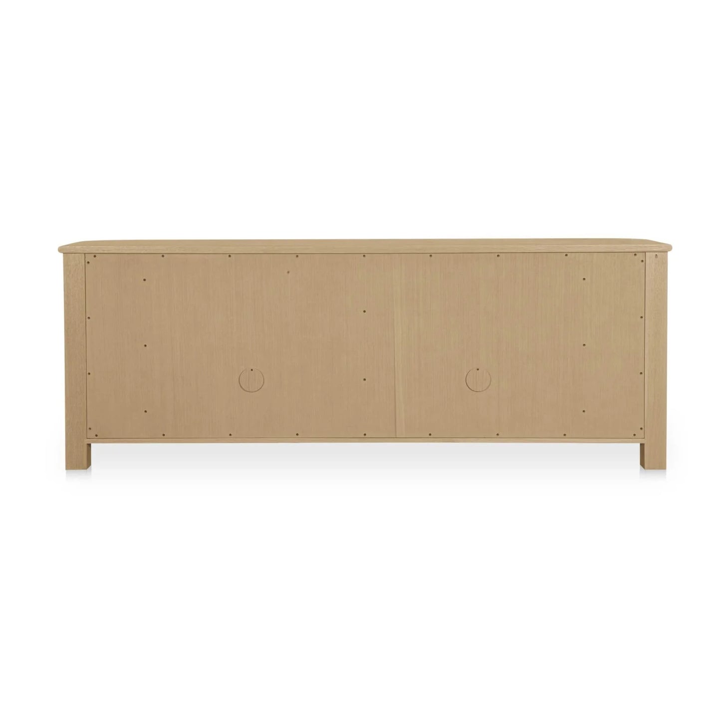 Luxury Wooden 4-Door Sideboard European Style for Villa