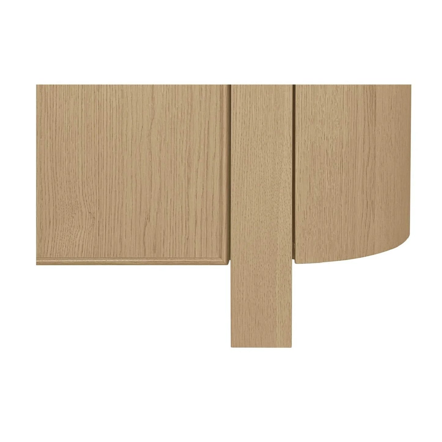 Luxury Wooden 4-Door Sideboard European Style for Villa