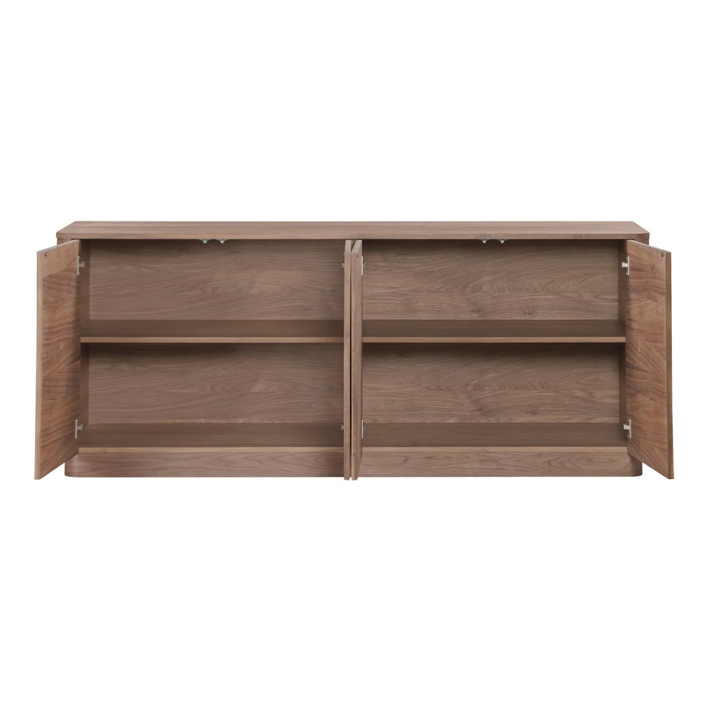 Luxury Wooden 4-Door Sideboard European Style for Villa