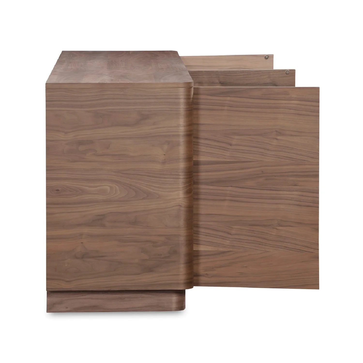 Luxury Wooden 4-Door Sideboard European Style for Villa