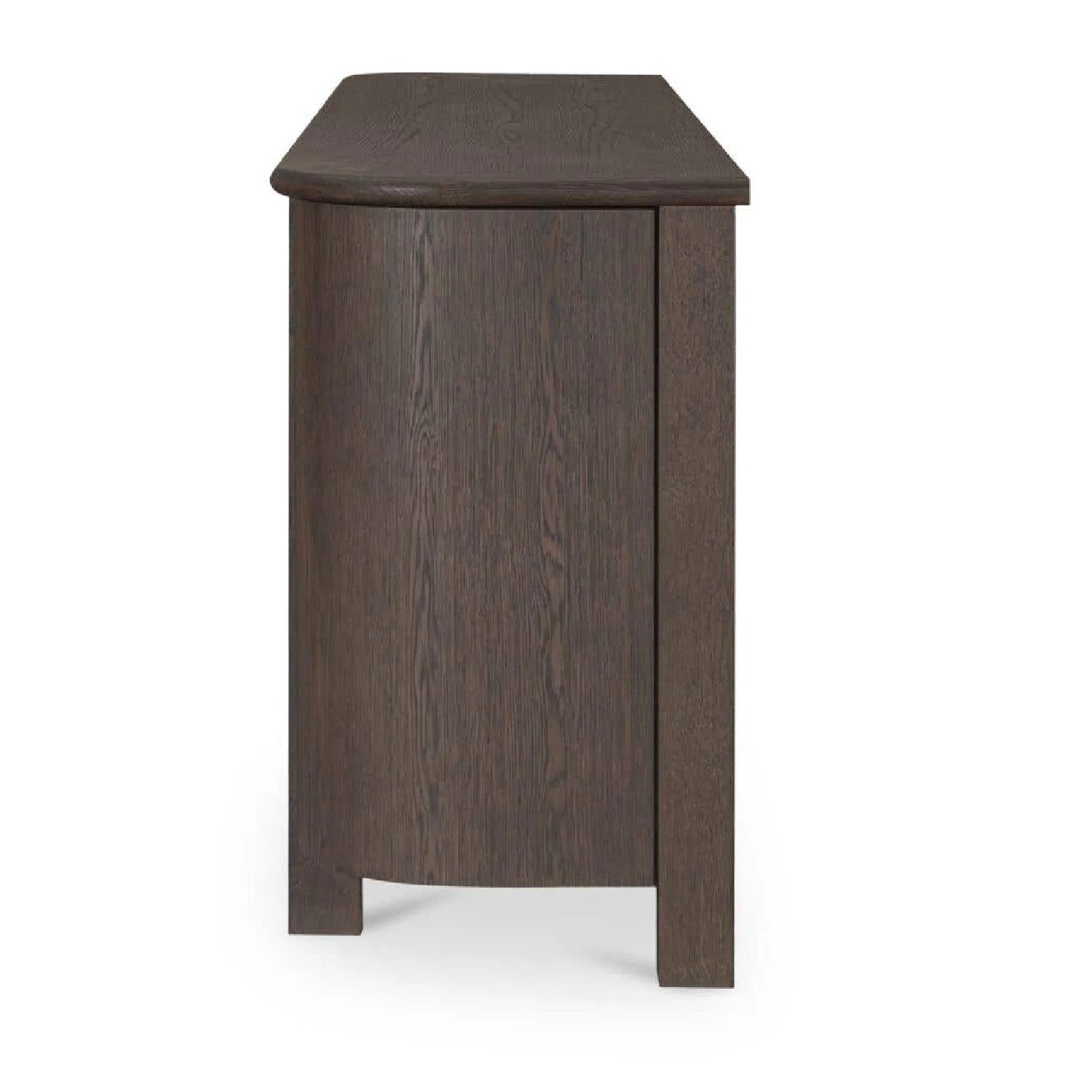 Luxury Wooden 4-Door Sideboard European Style for Villa