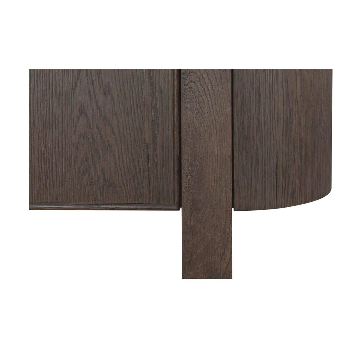 Luxury Wooden 4-Door Sideboard European Style for Villa