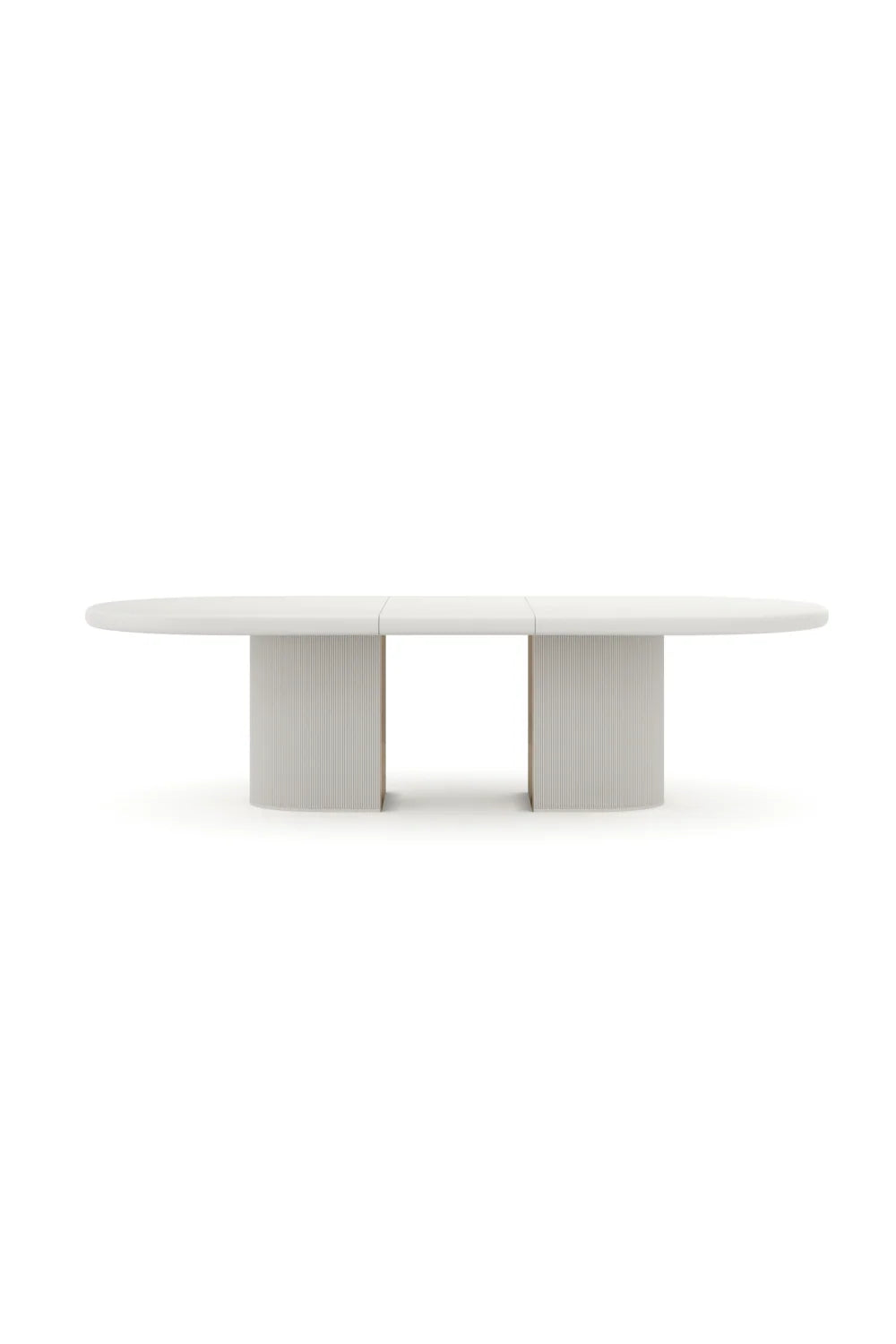 Luxury Wooden Extendable Dining Table Modern Italian Style for Villa