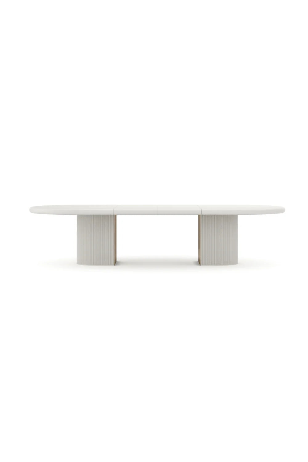 Luxury Wooden Extendable Dining Table Modern Italian Style for Villa