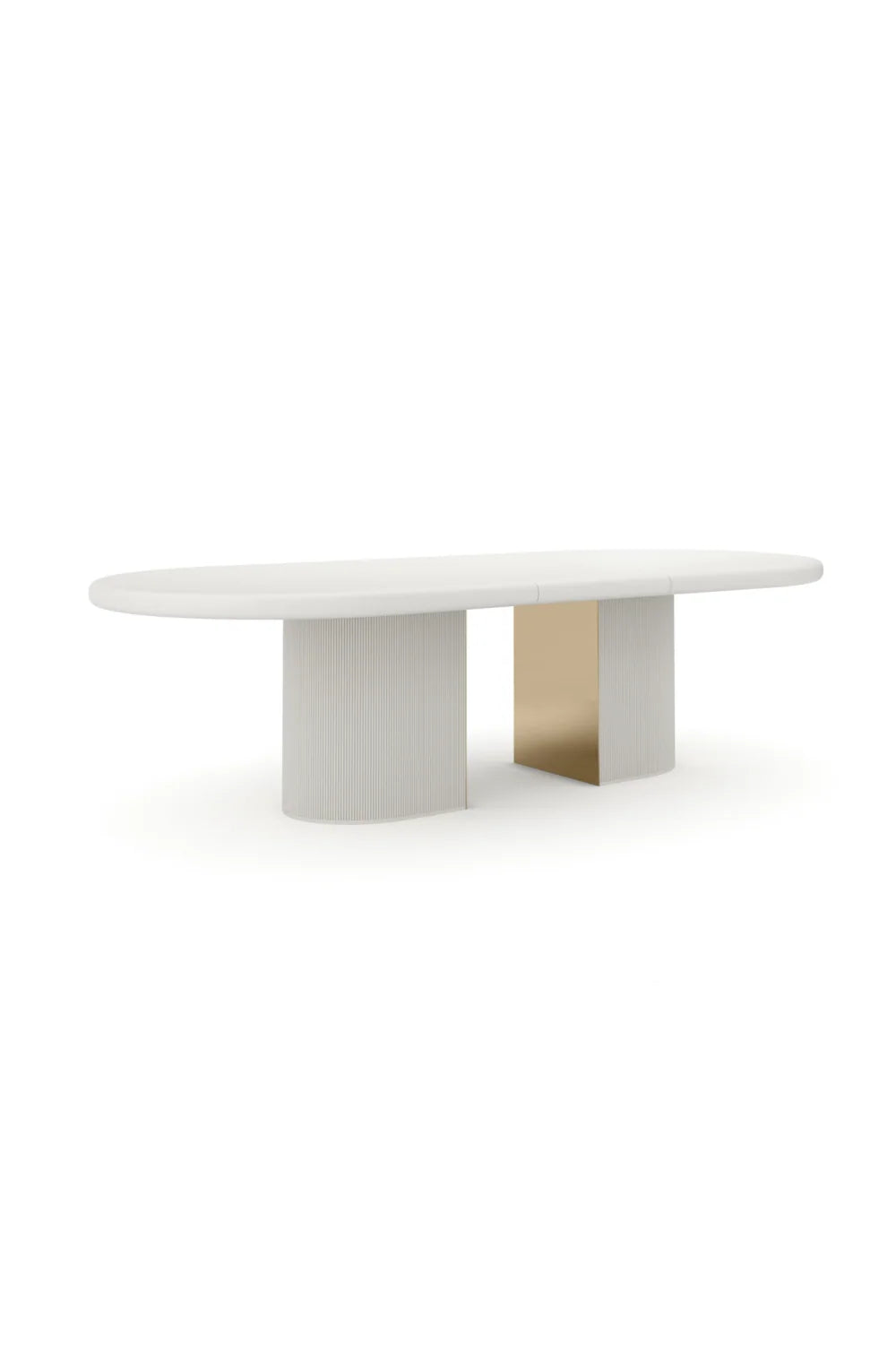 Luxury Wooden Extendable Dining Table Modern Italian Style for Villa