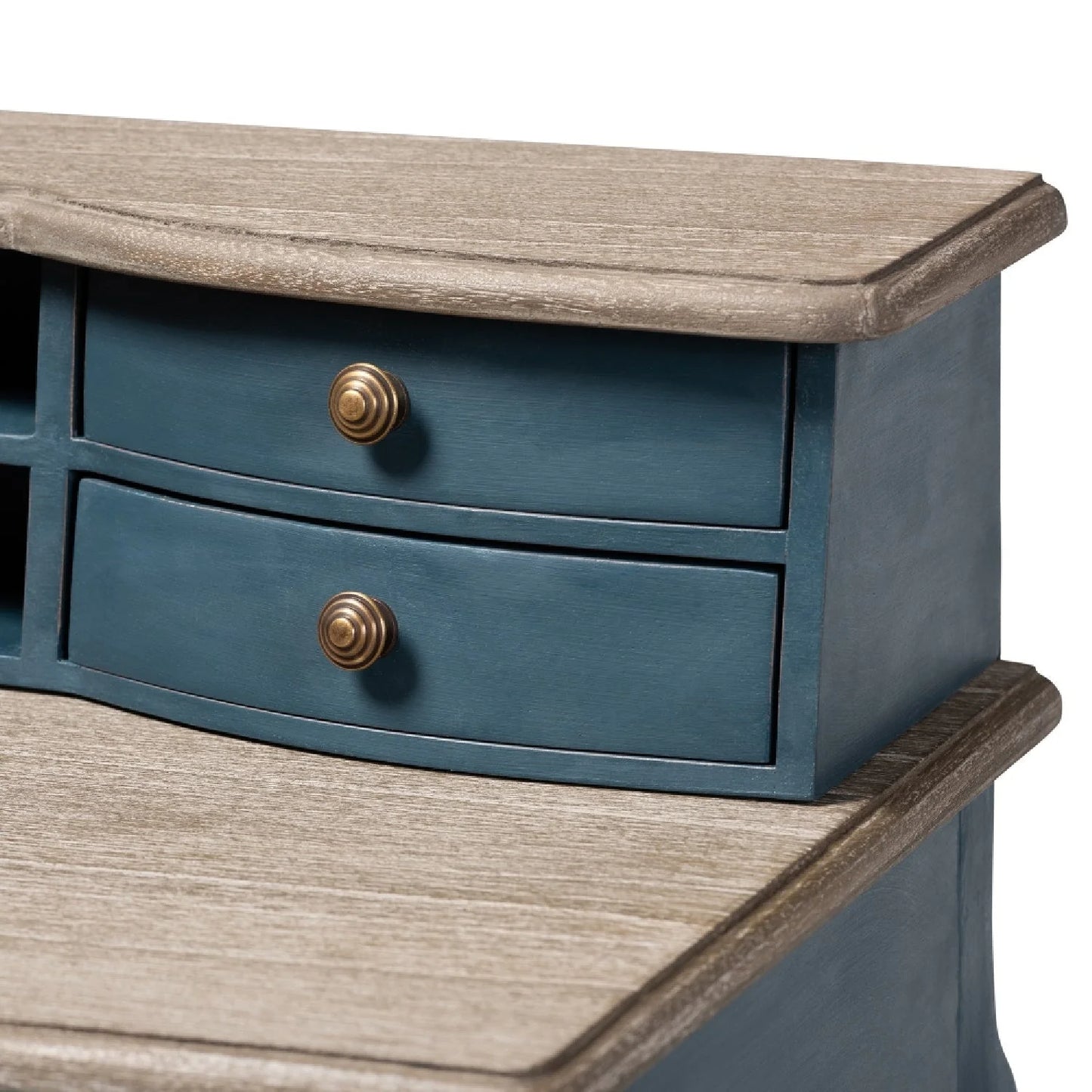 Luxury Wooden French Modern Writing Desk European Style for Villa