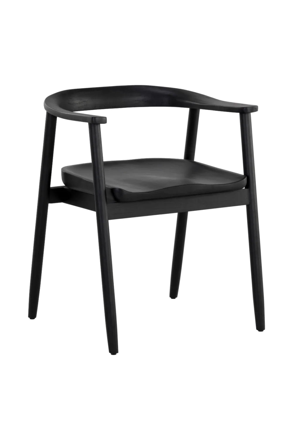 Luxury Wooden Modern Dining Armchair European Style for Villa