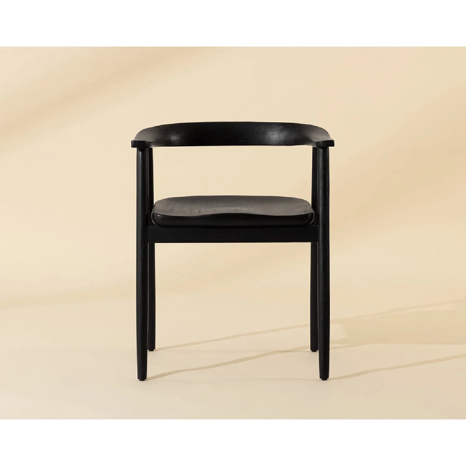 Luxury Wooden Modern Dining Armchair European Style for Villa