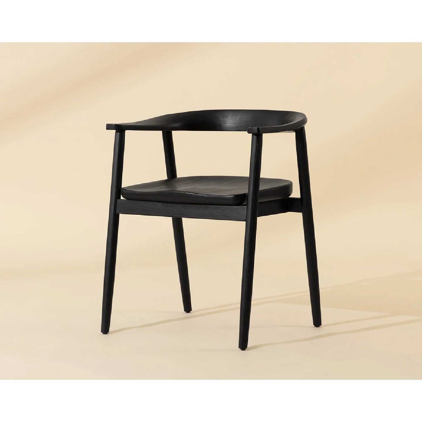 Luxury Wooden Modern Dining Armchair European Style for Villa