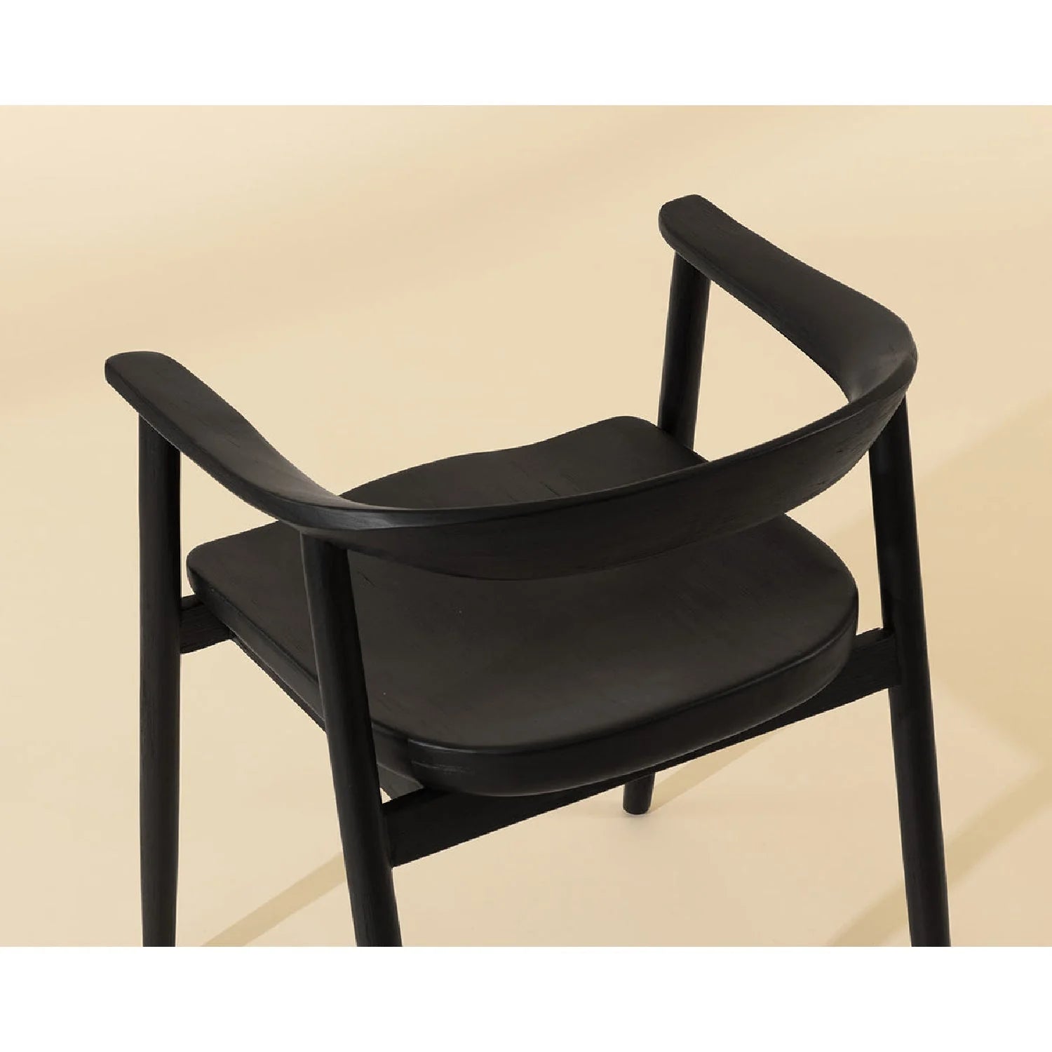 Luxury Wooden Modern Dining Armchair European Style for Villa