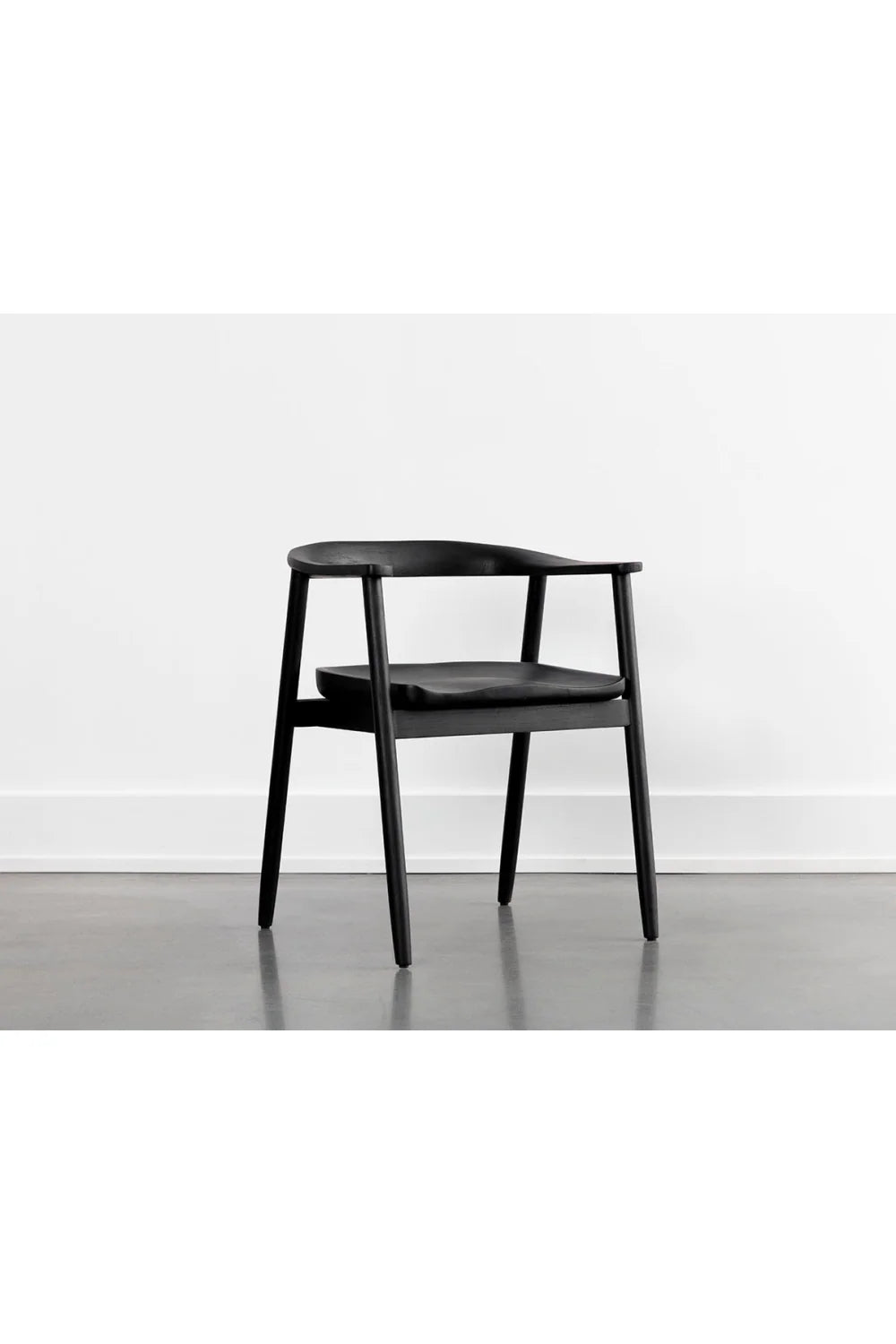 Luxury Wooden Modern Dining Armchair European Style for Villa