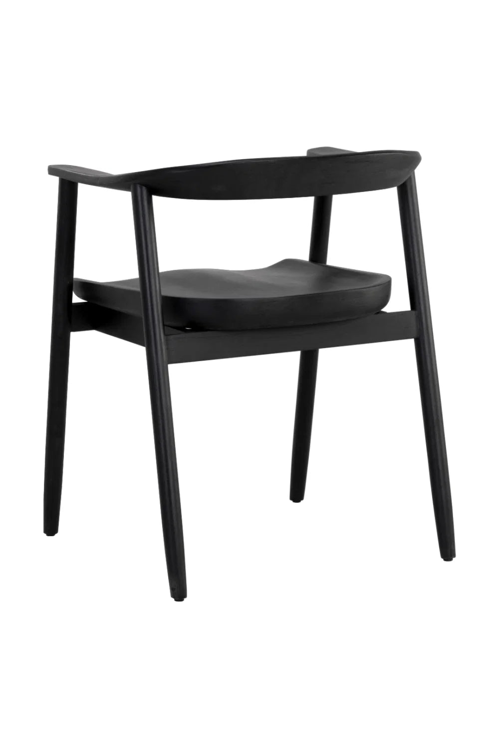 Luxury Wooden Modern Dining Armchair European Style for Villa