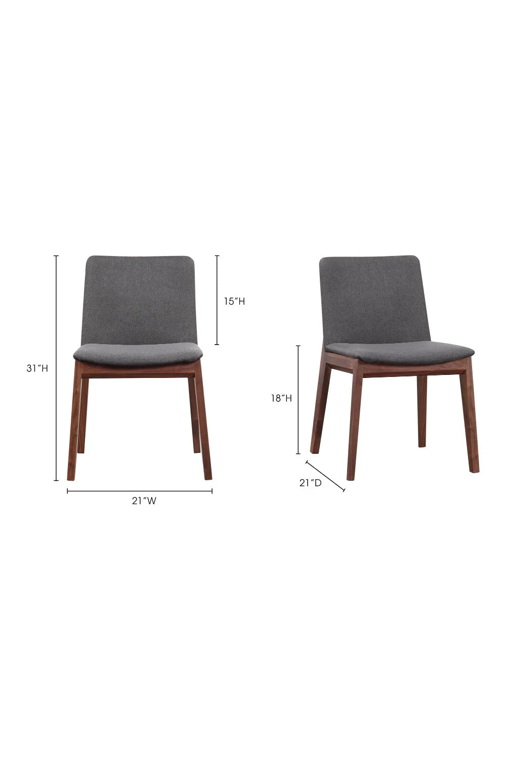 Luxury Wooden Modern Dining Chair European Style for Villa