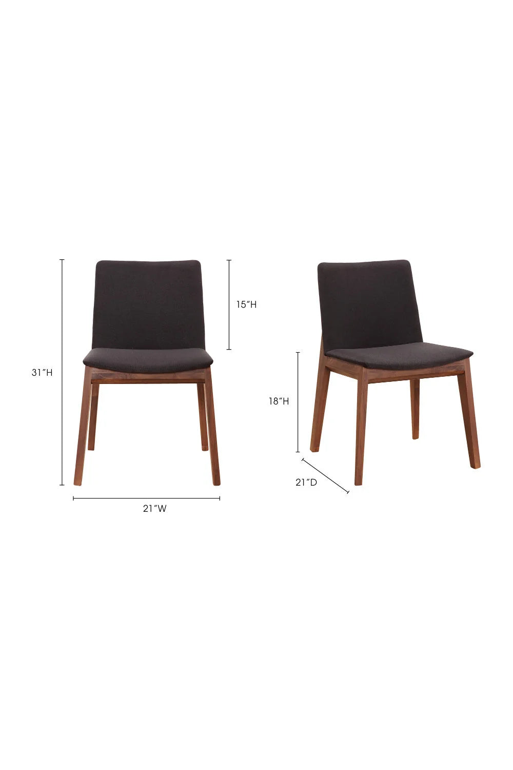 Luxury Wooden Modern Dining Chair European Style for Villa
