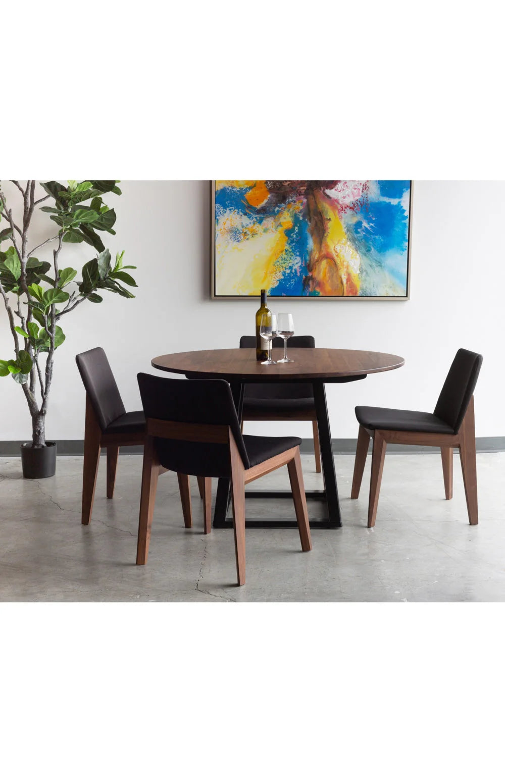 Luxury Wooden Modern Dining Chair European Style for Villa