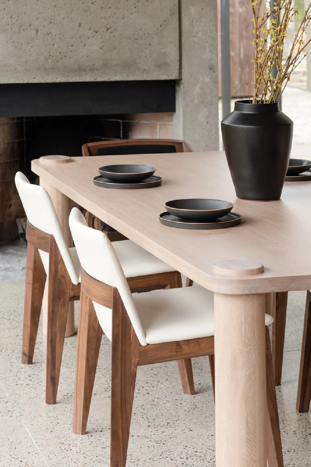 Luxury Wooden Modern Dining Chair European Style for Villa