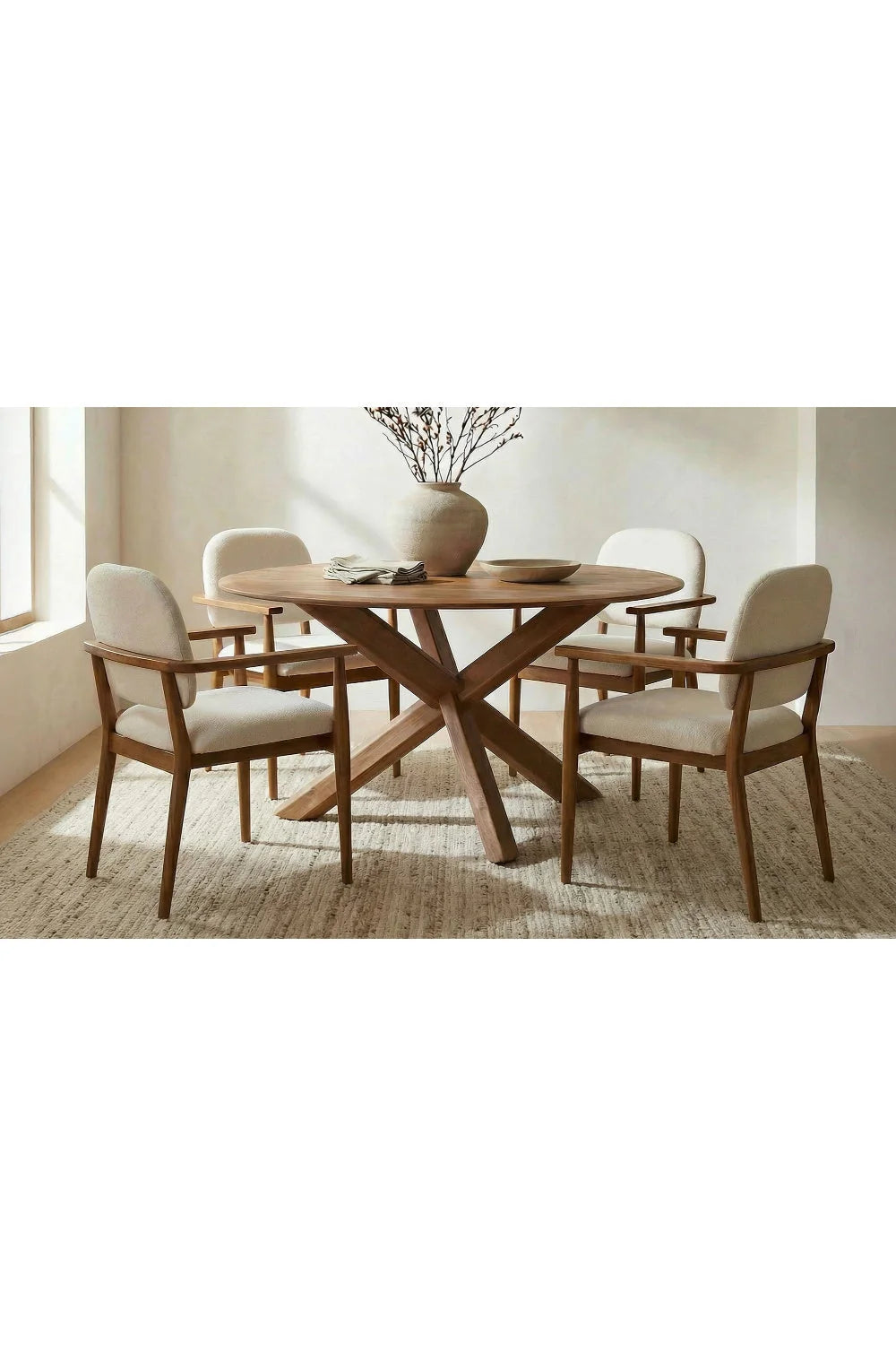 Luxury Wooden Modern Dining Chair European Style for Villa