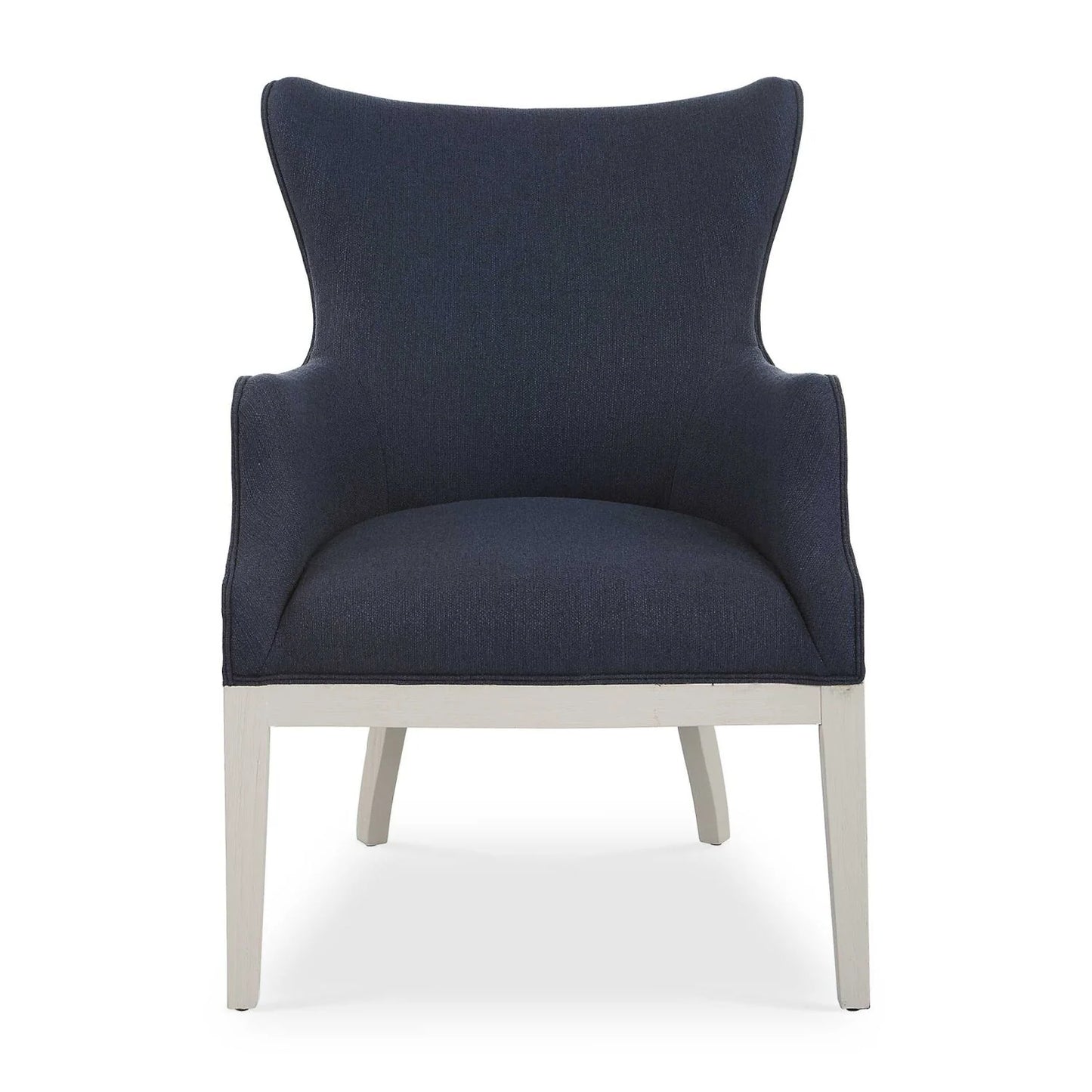 Luxury Woven Blue Accent Chair European Style for Villa