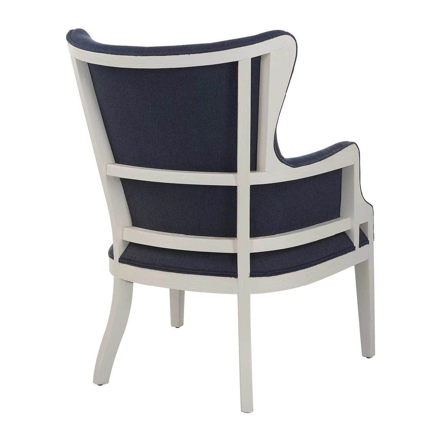 Luxury Woven Blue Accent Chair European Style for Villa