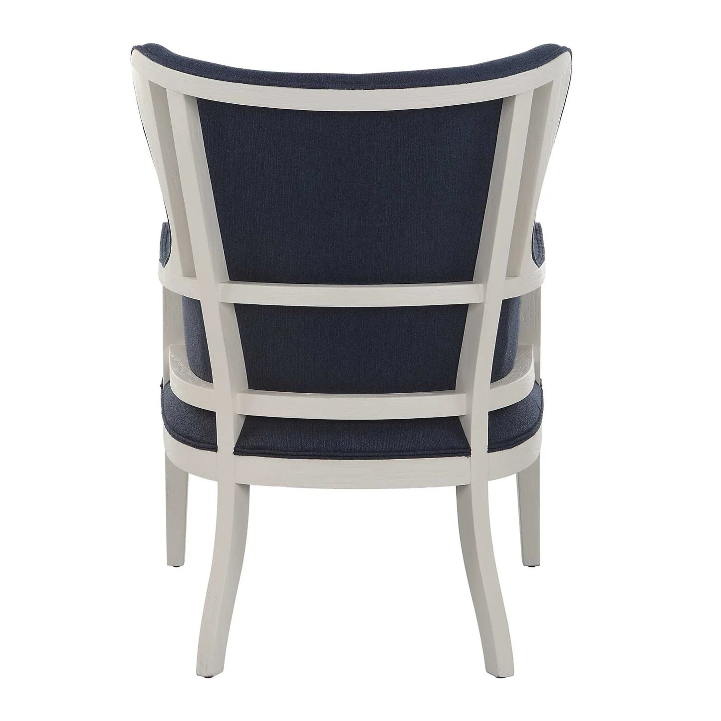 Luxury Woven Blue Accent Chair European Style for Villa