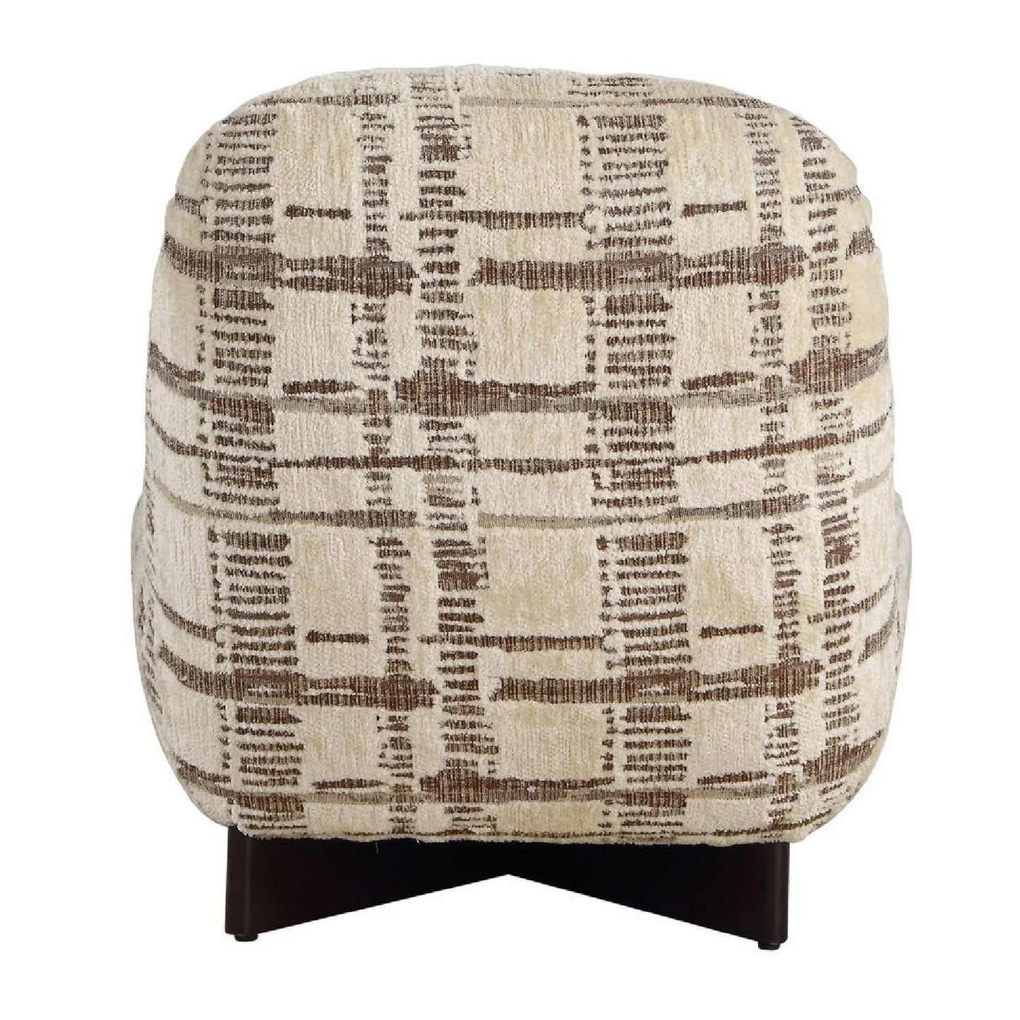 Luxury Woven Chenille Accent Chair European Style for Villa