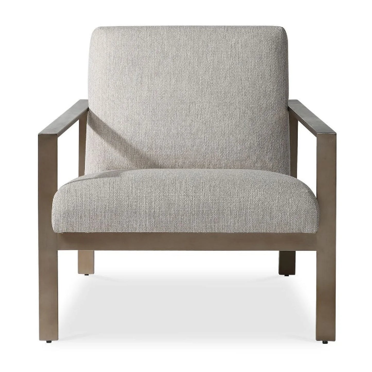 Luxury Woven Fabric Accent Chair Modern Italian Style for Villa
