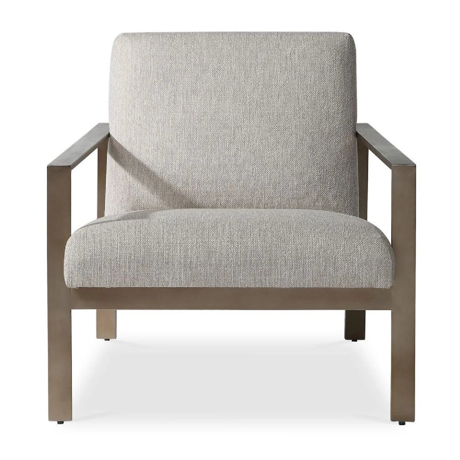 Luxury Woven Fabric Accent Chair Modern Italian Style for Villa