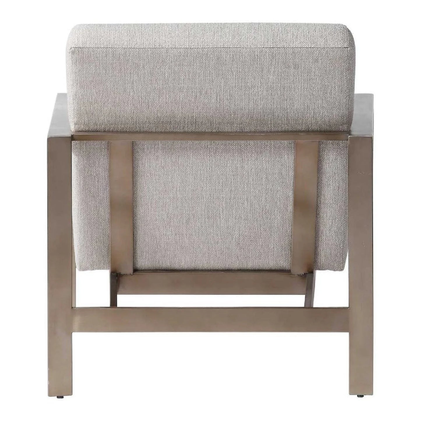 Luxury Woven Fabric Accent Chair Modern Italian Style for Villa