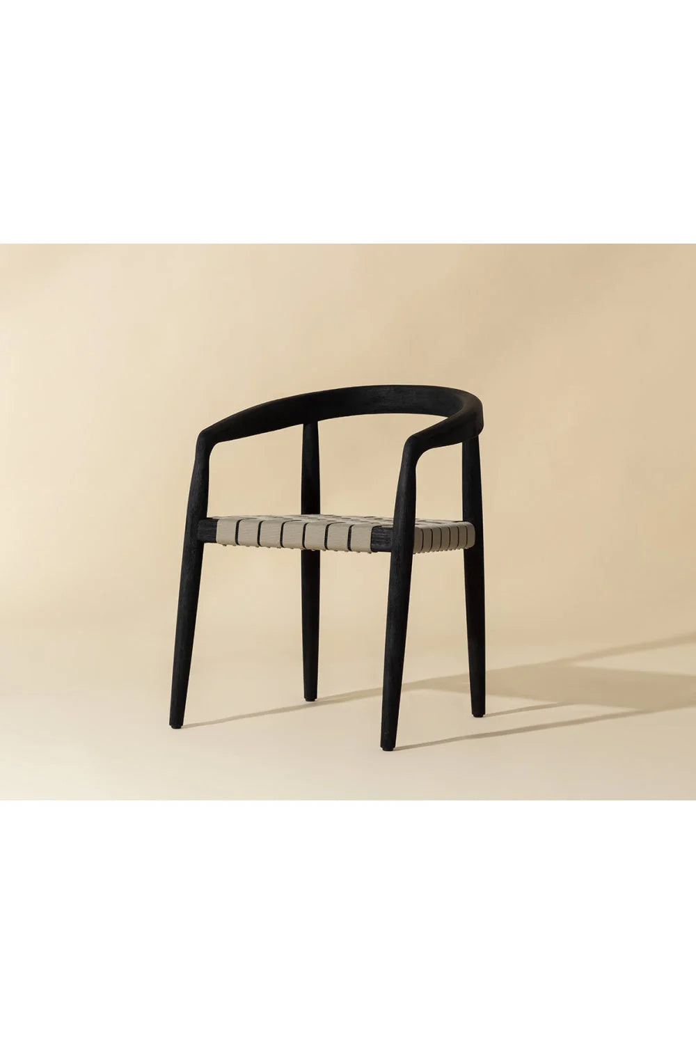 Luxury Woven Modern Dining Armchair European Style for Villa
