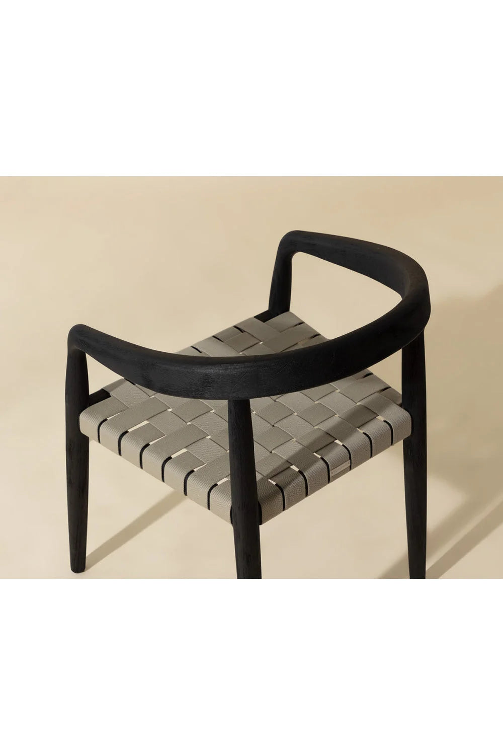 Luxury Woven Modern Dining Armchair European Style for Villa